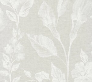 Вінілові шпалери на флізеліновій основі A. S. Creation Linen Style 36636-3 Сірий-Білий