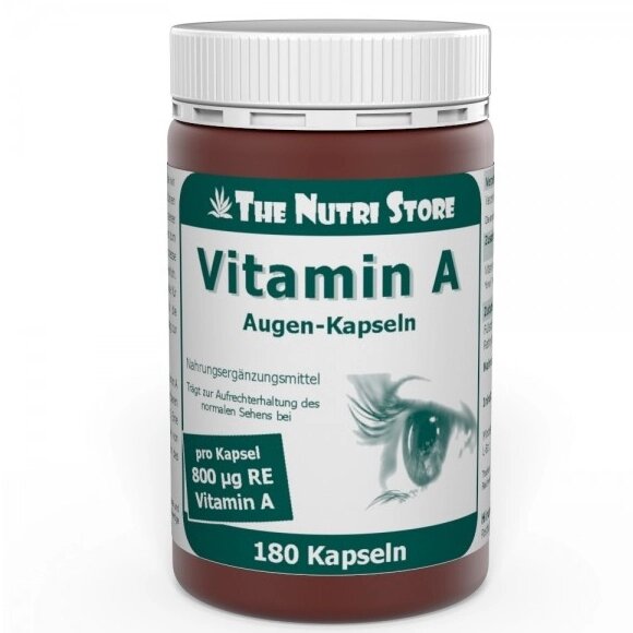 Вітамін A The Nutri Store Vitamin A 800 mg 180 Caps ФР-00000186 від компанії інтернет-магазин "БИТПРОМТОРГ" - фото 1