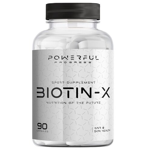 Вітамін B для спорту Powerful Progress Biotin-X 5000 mcg 90 Caps