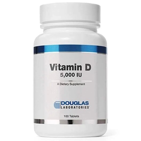 Вітамін D Douglas Laboratories Vitamin D 5000 IU 100 Tabs від компанії інтернет-магазин "БИТПРОМТОРГ" - фото 1