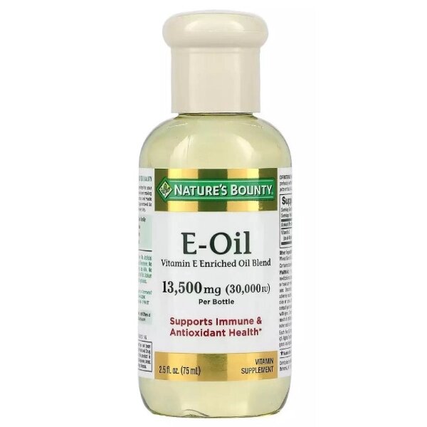 Вітамін E Nature's Bounty Vitamin E-Oil 30000 IU 74 ml /296 servings/ від компанії інтернет-магазин "БИТПРОМТОРГ" - фото 1