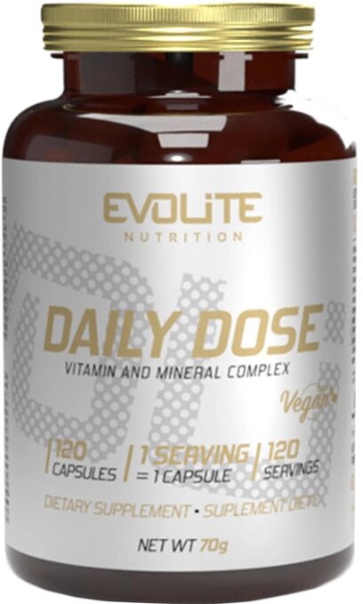 Вітаміни Evolite Nutrition Daily Dose 120 капсул (27641) від компанії інтернет-магазин "БИТПРОМТОРГ" - фото 1