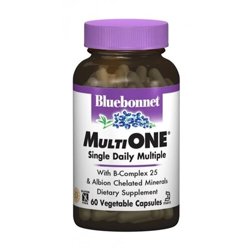 Вітамінно-мінеральний комплекс Bluebonnet Nutrition MultiONE 60 Veg Caps від компанії інтернет-магазин "БИТПРОМТОРГ" - фото 1