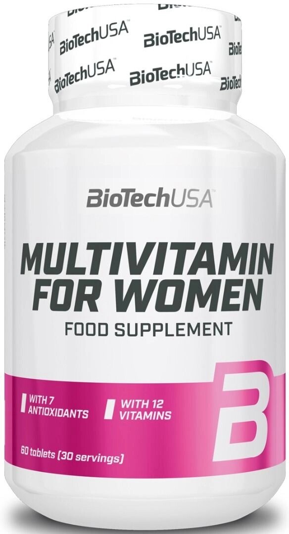 Вітамінно-мінеральний комплекс для спорту BioTechUSA Multivitamin for Women 60 Tabs від компанії інтернет-магазин "БИТПРОМТОРГ" - фото 1