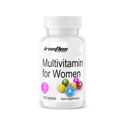 Вітамінно-мінеральний комплекс для спорту IronFlex Multivitamin for Women 100 Tabs від компанії інтернет-магазин "БИТПРОМТОРГ" - фото 1