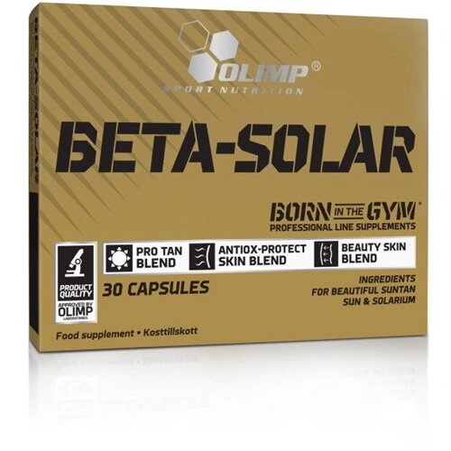 Вітамінно-мінеральний комплекс для спорту Olimp Nutrition Beta Solar Sport Edition 30 Caps від компанії інтернет-магазин "БИТПРОМТОРГ" - фото 1