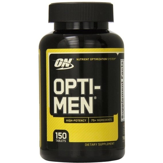 Вітамінно-мінеральний комплекс для спорту Optimum Nutrition Opti-Men 150 Tabs від компанії інтернет-магазин "БИТПРОМТОРГ" - фото 1