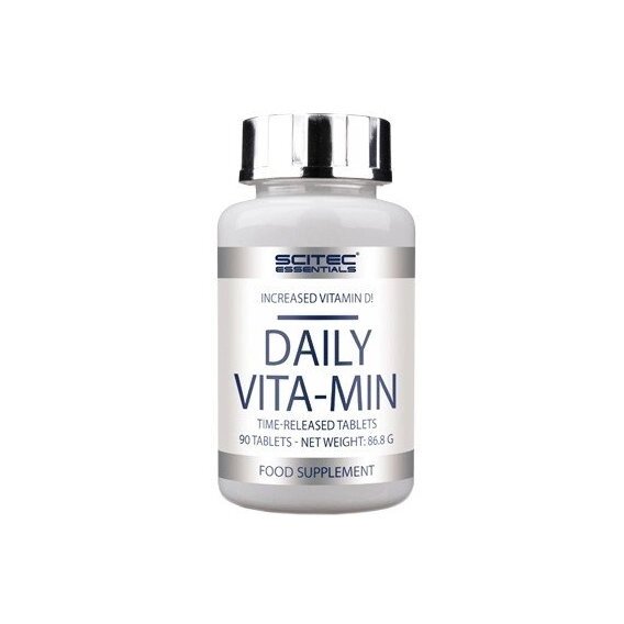 Вітамінно-мінеральний комплекс для спорту Scitec Nutrition Daily Vita-min 90 Tabs від компанії інтернет-магазин "БИТПРОМТОРГ" - фото 1