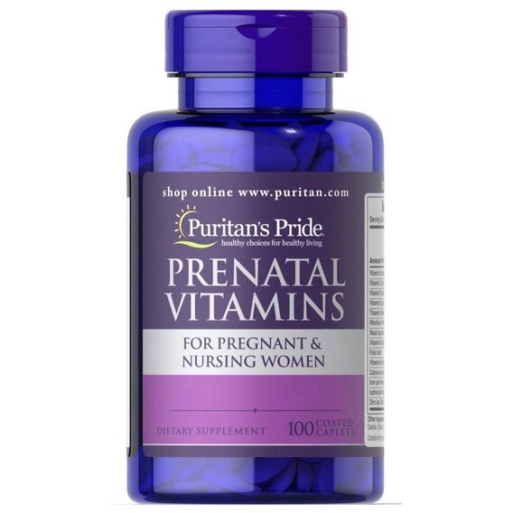 Вітамінно-мінеральний комплекс Puritan's Pride Prenatal Vitamins 100 Caps від компанії інтернет-магазин "БИТПРОМТОРГ" - фото 1