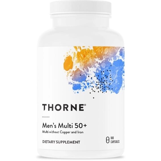 Вітамінно-мінеральний комплекс Thorne Research Men's Multi 50+ 180 Caps THR-01132 від компанії інтернет-магазин "БИТПРОМТОРГ" - фото 1