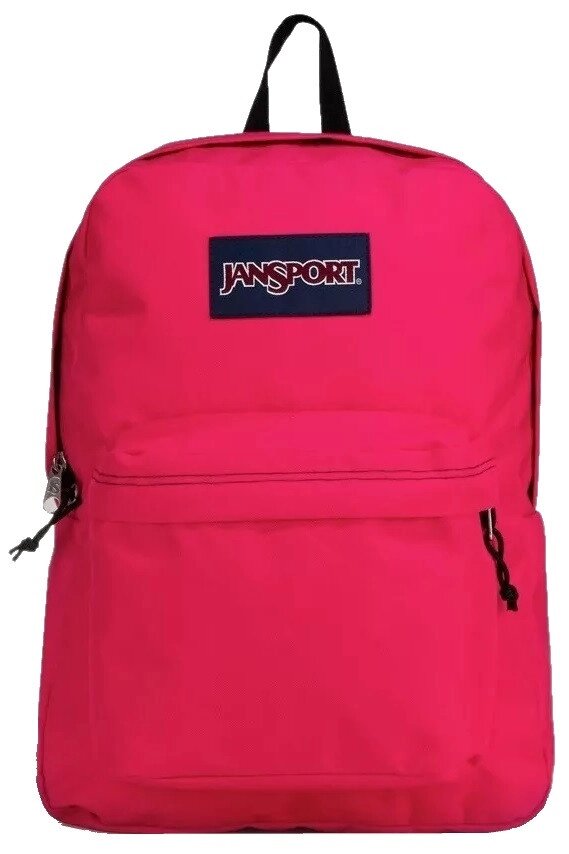 Яскравий рюкзак Jansport Superbreak 25L Малиновий від компанії інтернет-магазин "БИТПРОМТОРГ" - фото 1