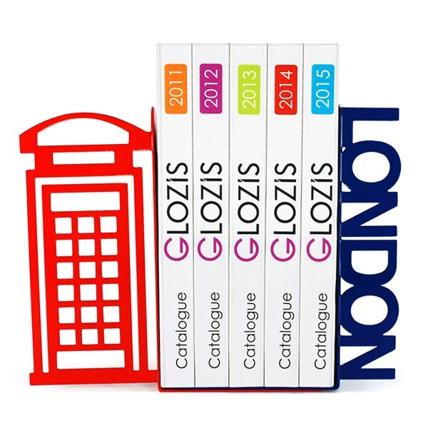 Зупиніться для книг Glozis London G-010 30 x 20 см від компанії інтернет-магазин "БИТПРОМТОРГ" - фото 1