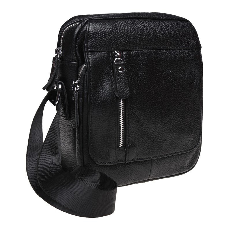 Чоловіча шкіряна сумка Keizer K12051-black від компанії Інтернет магазин "DOST ZAKUPKA" - фото 1