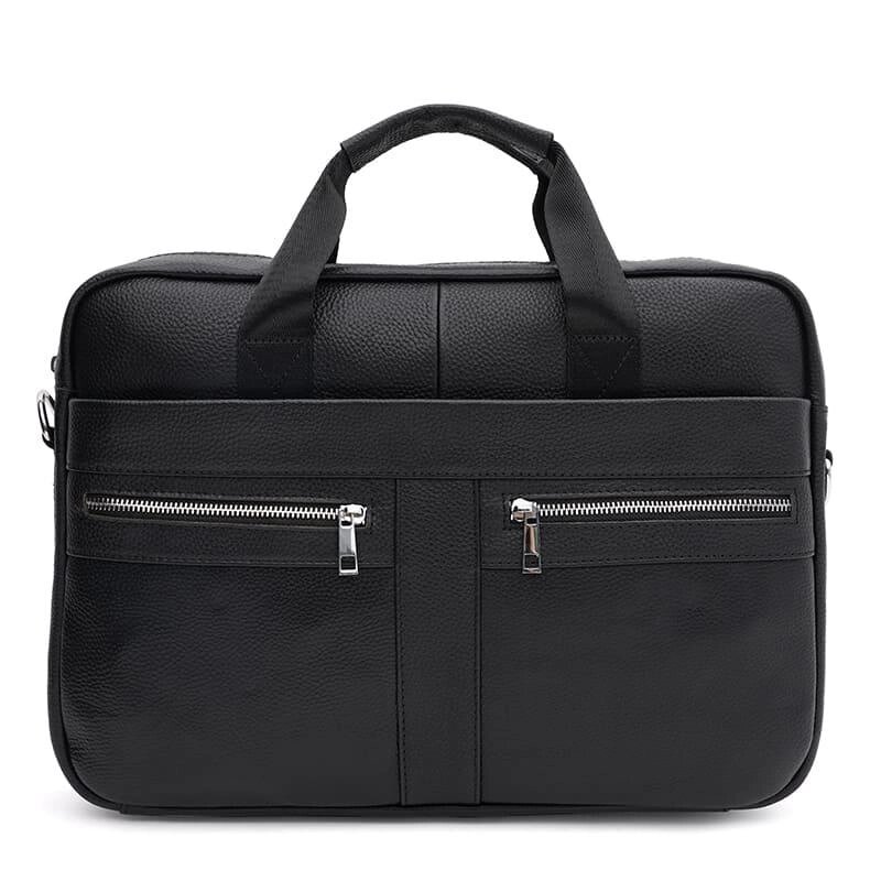 Чоловіча шкіряна сумка-портфель Keizer K17067bl-black від компанії Інтернет магазин "DOST ZAKUPKA" - фото 1