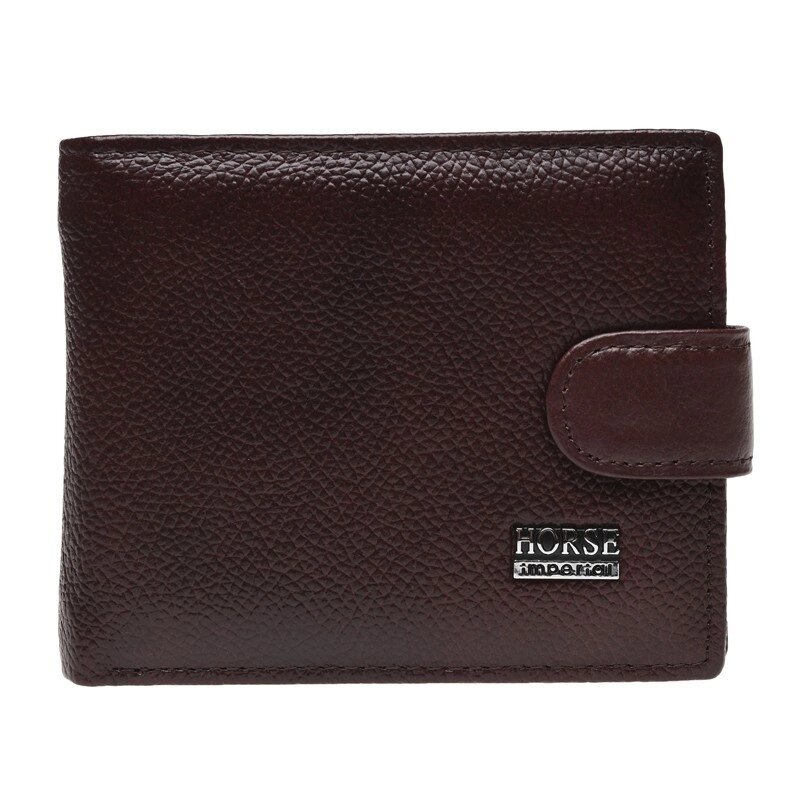 Чоловічий шкіряний гаманець Horse Imperial K1023-brown від компанії Інтернет магазин "DOST ZAKUPKA" - фото 1