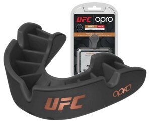 Капа боксерська OPRO Bronze UFC Hologram Black (art. 002258001)