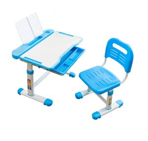 Комплект Cubby парта та стілець-трансформери Vanda Blue