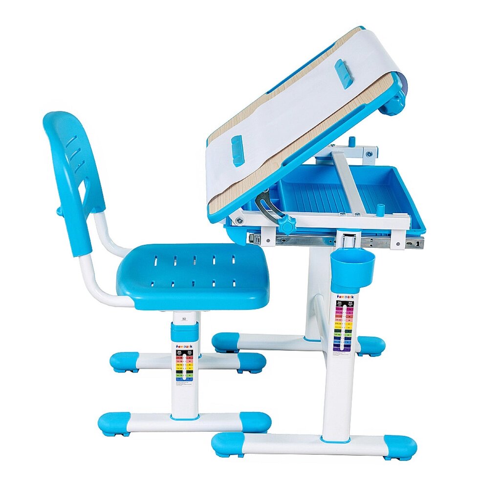 Комплект FunDesk Парта та стілець-трансформери Bambino Blue від компанії Інтернет магазин "DOST ZAKUPKA" - фото 1