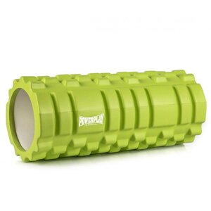 Масажний ролик (роллер) PowerPlay 4025 Massage Roller Зелений (33x14см.)