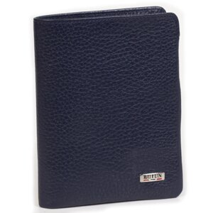 Чоловічий гаманець BUTUN 237-004-034 шкіряний синій