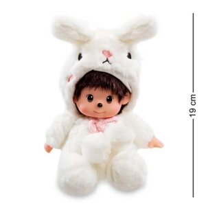 М'яка іграшка малюк в костюмі Кролика PT-78 - 19 см