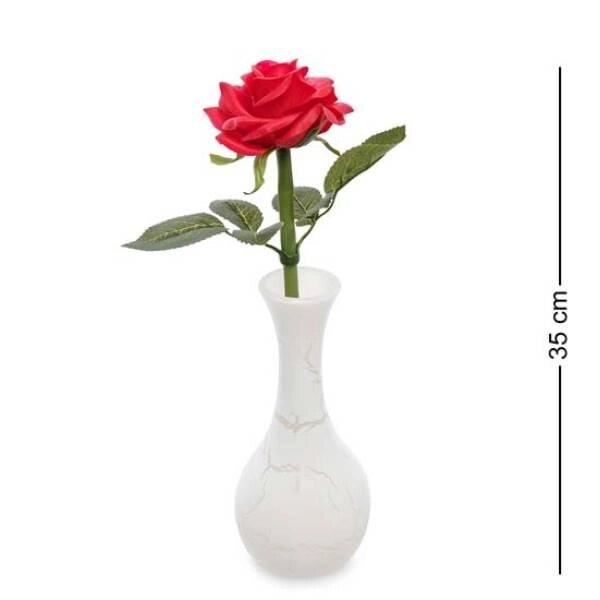 Нічник Троянда в вазонці з LED-підсвіткою LP-10 від компанії Інтернет магазин "DOST ZAKUPKA" - фото 1