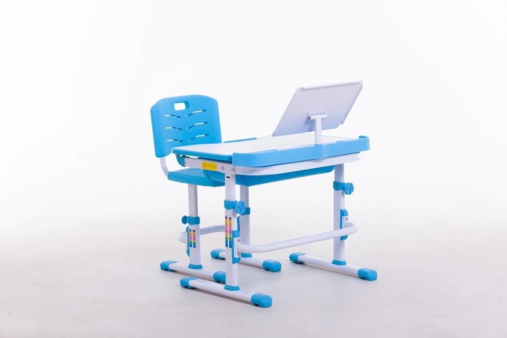 Комплект Парта та стілець-трансформери Funkids M7038 Blue+Підставка для книг! - відгуки