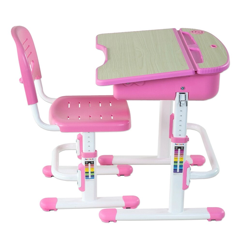 Комплект Fun. Desk Парта та стілець-трансформери Capri Pink - характеристики