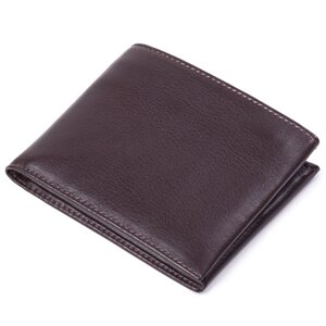 Чоловічий гаманець шкіряний коричневий Eminsa 1028-12-3