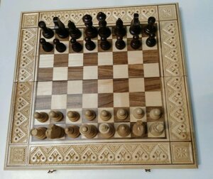 Шахи-нарди-шашки 50 см 50 см