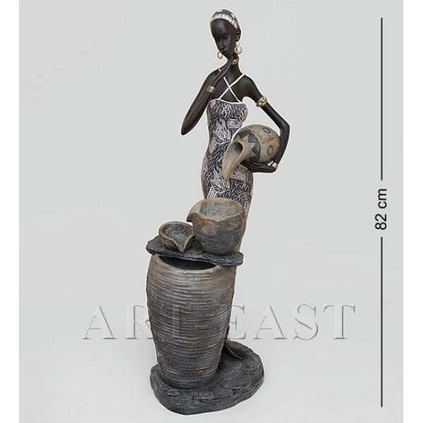 SM-154 Статуетка-фонтан "Африканська пара" від компанії Інтернет магазин "DOST ZAKUPKA" - фото 1