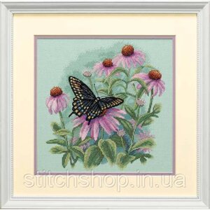 35249 "Метелик і ромашкиButterfly and Daisies"DIMENSIONS. Набір для вишивання ниткою