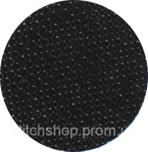 3793/720 Канва Fein-Aida 18/70 Zweigart, чорний, ширина — 110 см, тканина для вишивання.
