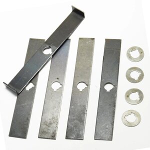 Комплект ножів з шайбами для зернодробилки Елікор-1, ісп-1, ісп-2, ісп-4