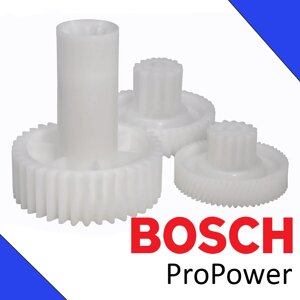 Шість наборів передач для м'ясної шліфувальної машини Bosch Popower MFW45020