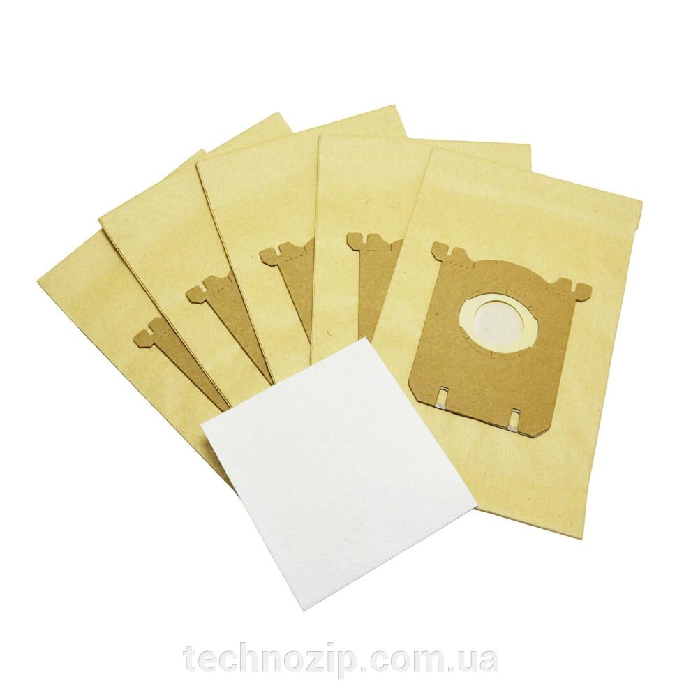 Набір паперових пакетів (5 шт), сумісна з Philips 883802103010 - інтернет магазин