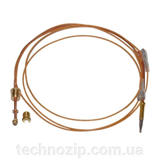 Термопара для газового стовпчика Termet G19-01, Bosch, Junkers WR, WRD, WT, WTD (L = 220/700/800 мм, M8x1, M10x1) від компанії ТЕХНОЗІП - запчастини для побутової техніки з доставкою повсій Україні - фото 1