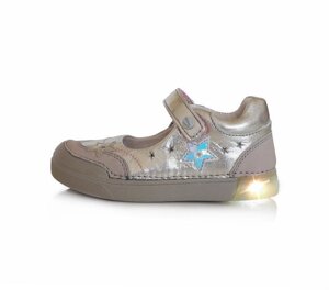 Літні шкіряні туфлі зі підошвою, що світиться в Києві от компании Интернет-магазин детской обуви DDShop