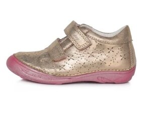 Золотисті туфлі для дівчаток