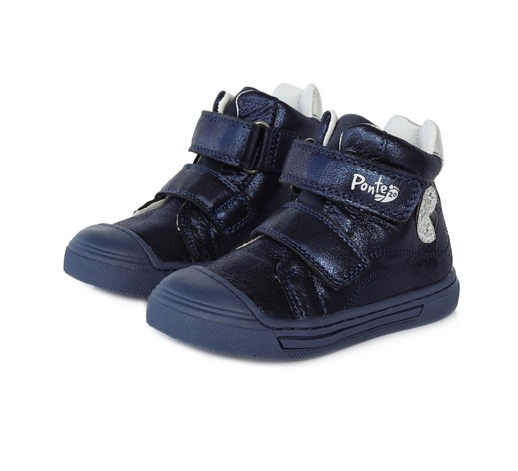 Шкіряні черевики для дівчинки від компанії Інтернет-магазин дитячого взуття DDShop - фото 1