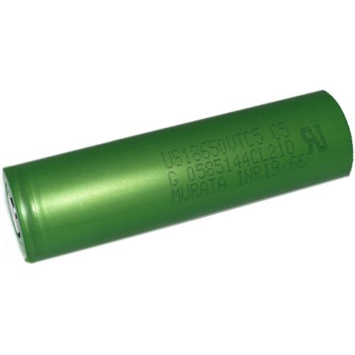 Акумулятор 18650, Sony/Murata Li-ion, 2600 mAh, 3.7 V (US18650 VTC5) (35A) високотоковий, ОРИГИНАЛ від компанії Інтернет магазин "ВАШ БАЗАР" - потрібні і оригінальні товари! - фото 1