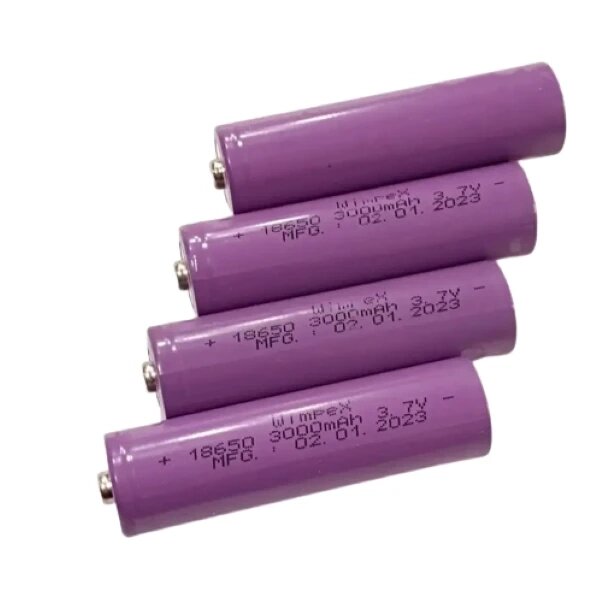 Акумулятор 18650 Wimpex 3000 mAh 3.7 V Li-ion літій-іонна акумуляторна батарея від компанії Інтернет магазин "ВАШ БАЗАР" - потрібні і оригінальні товари! - фото 1