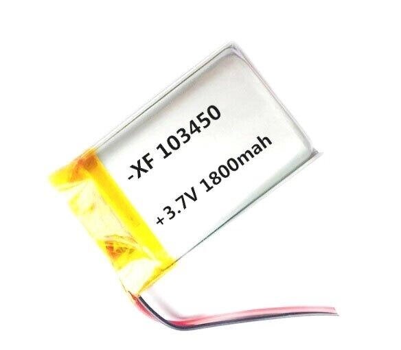 Акумулятор літієво-полімерний 1800mAh 3.7 V 103450 від компанії Інтернет магазин "ВАШ БАЗАР" - потрібні і оригінальні товари! - фото 1