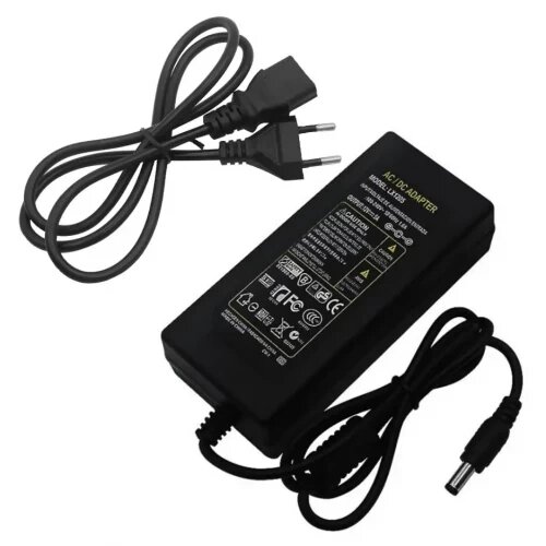 Блок живлення в розетку LT у пластиковому корпусі 60 W 12 V 5 А IP20 P-12-60-W 061005 від компанії Інтернет магазин "ВАШ БАЗАР" - потрібні і оригінальні товари! - фото 1