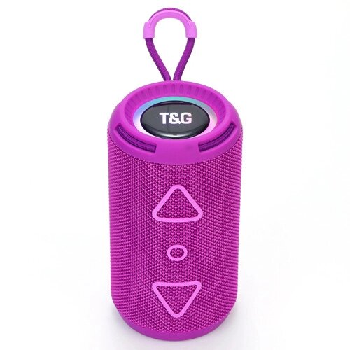 Bluetooth-колонка TG656 з RGB ПІДСВІЧУВАННЯМ, speakerphone, радіо, purple від компанії Інтернет магазин "ВАШ БАЗАР" - потрібні і оригінальні товари! - фото 1