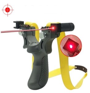 Бойова рогатка з лазерним прицілом для спортивної стрільби, рибалки і полювання
