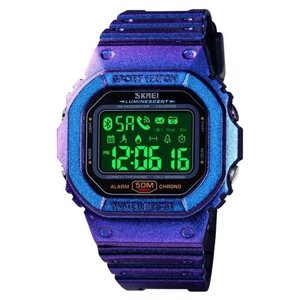 Годинник наручний 1629GTPL SKMEI, gradient purple, smart watch