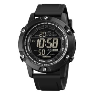 Годинники наручні 1762BK SKMEI, BLACK, 10 атм