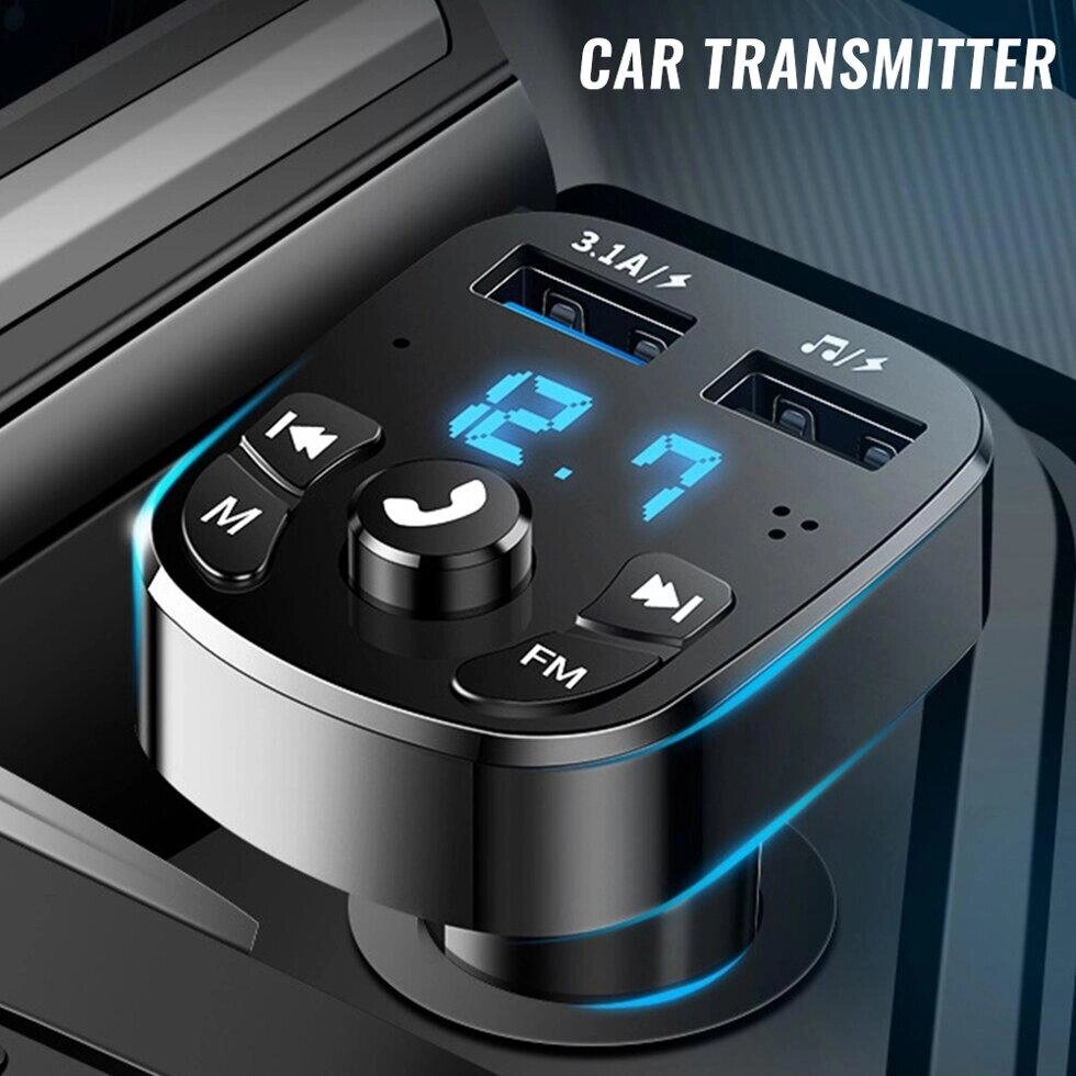 FM Модулятор Car Bluetooth CCZ000063 Handsfree USB 3.1A від компанії Інтернет магазин "ВАШ БАЗАР" - потрібні і оригінальні товари! - фото 1