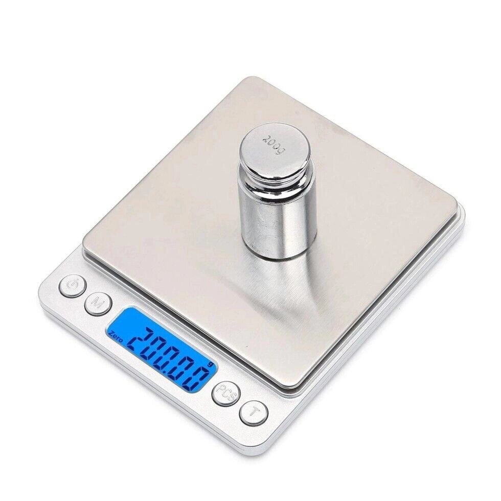 Кишенькові електронні ваги T500 Digital Jewelry Pocket Scale від 0,01 до 500 гр. від компанії Інтернет магазин "ВАШ БАЗАР" - потрібні і оригінальні товари! - фото 1